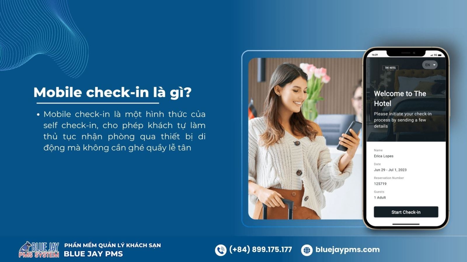 Mobile check-in